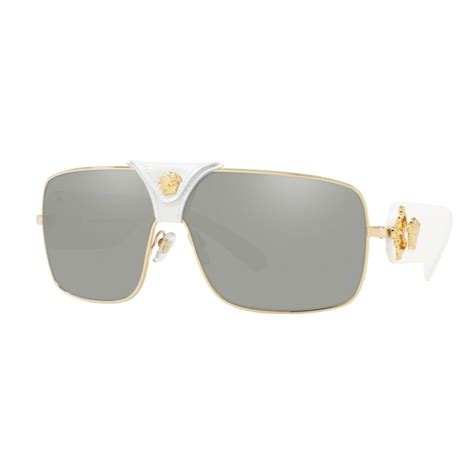 Versace Squared Baroque VE 2207Q 10026G Gold White 